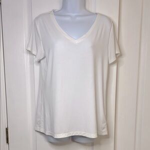 GAP White Short Sleeve Relaxed T-Shirt